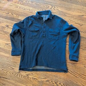 J. Crew Blue Military Sweater